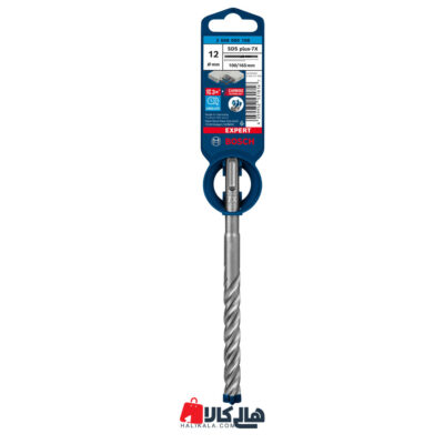 مته 12 میلی متری چهارشيار SDS-Plus-7X بوش کد2608900108 | هالی کالا