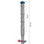 مته 14 میلی متری چهارشيار SDS-Plus-7X بوش کد2608900119