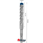 مته 15 میلی متری چهارشيار SDS-Plus-7X بوش کد2608900127