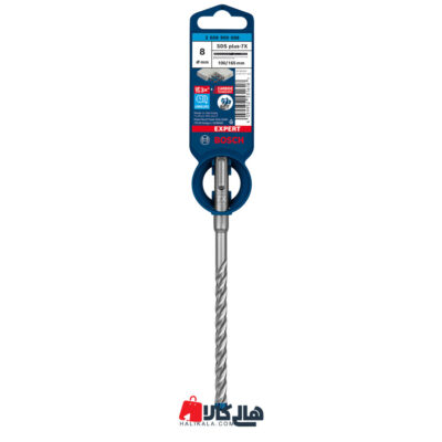 مته 8 میلی متری چهارشيار SDS-Plus-7X بوش کد2608900088 | هالی کالا