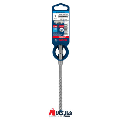 مته 9 میلی متری چهارشيار SDS-Plus-7X بوش کد2608900094 | هالی کالا