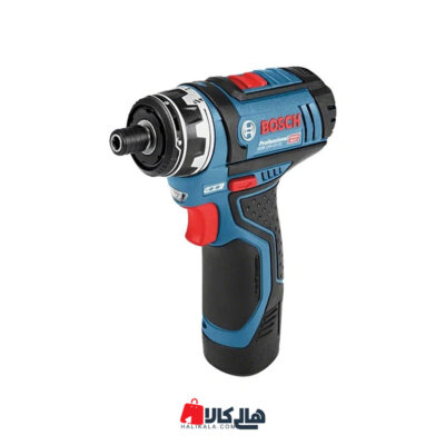 دریل پیچ گوشتی شارژی 12ولت چند کاره بوش مدل GSR 12V-15 FC | هالی کالا